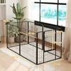 PawHut Welpenauslauf 80 cm Hoch, 6-TLG. DIY Hundelaufstall, Produktbild-Vorschau 3