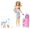 MATTEL Barbie da viaggio HJY18 Anteprima dell’immagine prodotto 5