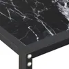 vidaXL Konsolentisch Schwarz Marmor-Optik 140x35x75,5 cm Produktbild-Vorschau 6