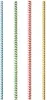 Papstar Trinkhalme aus Papier Zig Zag Pure 20 cm bunt 100 Produktbild-Vorschau 2