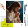 Malen nach Zahlen Set Jesusgebet 40x50 Produktbild-Vorschau 12