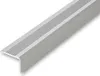 (15,99EUR/m) 40 x 28 x 1500 mm Treppenwinkel silberfarben Produktbild-Vorschau 1