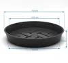 Plastard Untersetzer 5er Set Ø 12 cm Anthrazit - Blumentopf Produktbild-Vorschau 5