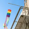 Flagge Windsack Bunten Regenbogen Hängende Dekoration Produktbild-Vorschau 3