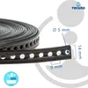 tecuro Lochband Montageband 14 mm x 10 m Rolle - Stahl - Produktbild-Vorschau 4