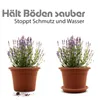 BigDean 10 Stück Blumentopf Untersetzer Ø 33 cm in Produktbild-Vorschau 6