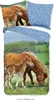 Duvet cover Good Morning 135x200 + 1* 80x80 cm - horses Produktbild-Vorschau 1