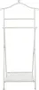 HAKU Herrendiener weiß gekälkt - Metall, B/H/T: 46x98x35 cm Produktbild-Vorschau 7