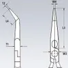 KNIPEX Flachrundzange mit Schneide 200 mm Produktbild-Vorschau 37