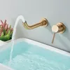 REA Unterputz Armatur Lungo LONG Gold Brush + IBOX Produktbild-Vorschau 6