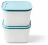 TUPPERWARE Gefrier-Behälter 1,1 L weiß-blau hoch (2) Produktbild-Vorschau 2