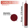 BRUBAKER candele di compleanno 9,5 cm - candele piccole per Anteprima dell’immagine prodotto 3