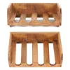 Two wooden wine racks shown side-by-side against a white background. Náhled obrázku produktu