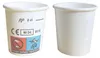 1000x Schnapsbecher Shotbecher Stamperl Pappbecher weiß mit Produktbild-Vorschau 1