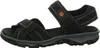 Rieker Damen Echtleder Sandalette schwarz, Damen:38 EU Produktbild-Vorschau 9