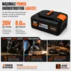 Batterie 20 V 8,0 Ah compatible avec le Worx PowerShare Voir les images du produit 3