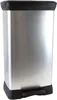Curver Tretmülleimer Deco Rechteckig 50L Silbern Produktbild-Vorschau 25