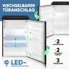 Bomann Kühlschrank mit Gefrierfach | 109L | 2 Ablagen | mit Produktbild-Vorschau 5