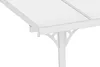Terrassenüberdachung Carport KLEO 450L300 Aluminium Weiß Produktbild-Vorschau 6