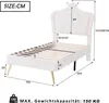 dětská postel okwish čalouněná postel 90 x 200 cm, rám Náhled obrázku produktu 7