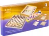 3-in-1 Holz Brettspiel Set – Schach, Dame und Backgammon – Produktbild-Vorschau 2