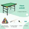 GOPLUS klappbarer Billardtisch, Snookertisch mit Zubehör, Produktbild-Vorschau 3