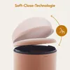 CASABEL Mülleimer Küche 50L, 100% Edelstahl, Resistent Produktbild-Vorschau 7