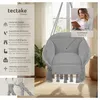 tectake® Hängesessel Samira 80 x 81 x 139 cm Produktbild-Vorschau 2