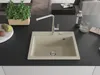 Mexen Oscar Granitspüle 1-Becken 580 x 490 mm, beige, Produktbild-Vorschau 3