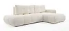AX LIVING Ecksofa mit Schlaffunktion Beige – Hosio 288cm Produktbild-Vorschau 3