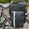 Gepäckträger Tasche Universal Fahrrad Trunk Bag 3 Fach Produktbild-Vorschau 6