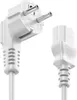 deleyCON 2m Kaltgerätekabel Netzkabel Stromkabel Produktbild-Vorschau 3