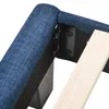 MODFU Lit rembourré 140×200 cm, lit double avec tête de lit Voir les images du produit 6
