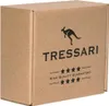 Cintura per pantaloni nera da uomo di TRESSARI, 125 cm, Anteprima dell’immagine prodotto 2