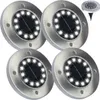 4x LED solárne svietidlo Ground Recessed Spotlight Solárne Náhľad obrázku produktu 1