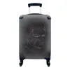 MuchoWow® Koffer Handgepäck Trolley Rollkoffer Kleine Produktbild-Vorschau 1