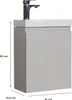 Mobile lavabo LISA 41 cm Anteprima dell’immagine prodotto 3