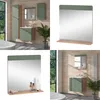 Koupelnové zrcadlo Vicco Izan Zelený/zlatý dub 60 x 62 cm s Náhled obrázku produktu 7