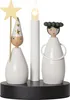 Star Trading 652-90, Leichte Dekorationsfigur, Weiß, IP20, Produktbild-Vorschau 1