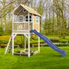 AXI Spielhaus Romy mit Sandkasten & blauer Rutsche | Produktbild-Vorschau 2