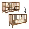 Novi Lauren 60x120 cm mitwachsendes Babybett, Walnuss, Produktbild-Vorschau 5