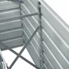 Close-up view of the internal metal structure of a raised garden bed. Náhľad obrázku produktu