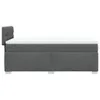 Boxspringbett mit Matratze Dunkelgrau 90x200 cm Stoff Produktbild-Vorschau 11