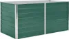 vidaXL Zvýšená posteľ 160 x 80 x 77 cm Pozinkovaná oceľ Náhľad obrázku produktu 1