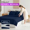 EllaTex Renforcé Bettwäsche 200x200 + 2x 80x80 cm Baumwolle Produktbild-Vorschau 4