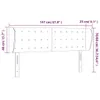 The Living Store Kopfteil mit Ohren Dunkelbraun Produktbild-Vorschau 9
