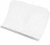 A close-up, angled view of a white snow shovel blade with a metal edge, set against a plain white background. Produktbild-Vorschau