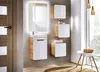 Badezimmerschrank unter Waschbecken 40cm mit 1 Tür, elegant Produktbild-Vorschau 5