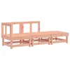 3-tlg. Garten-Lounge-Set Massivholz Douglasie Produktbild-Vorschau 1