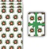 Lovebirds Liebes Geschenkpapier mit Herzen auf weiß - Produktbild-Vorschau 2